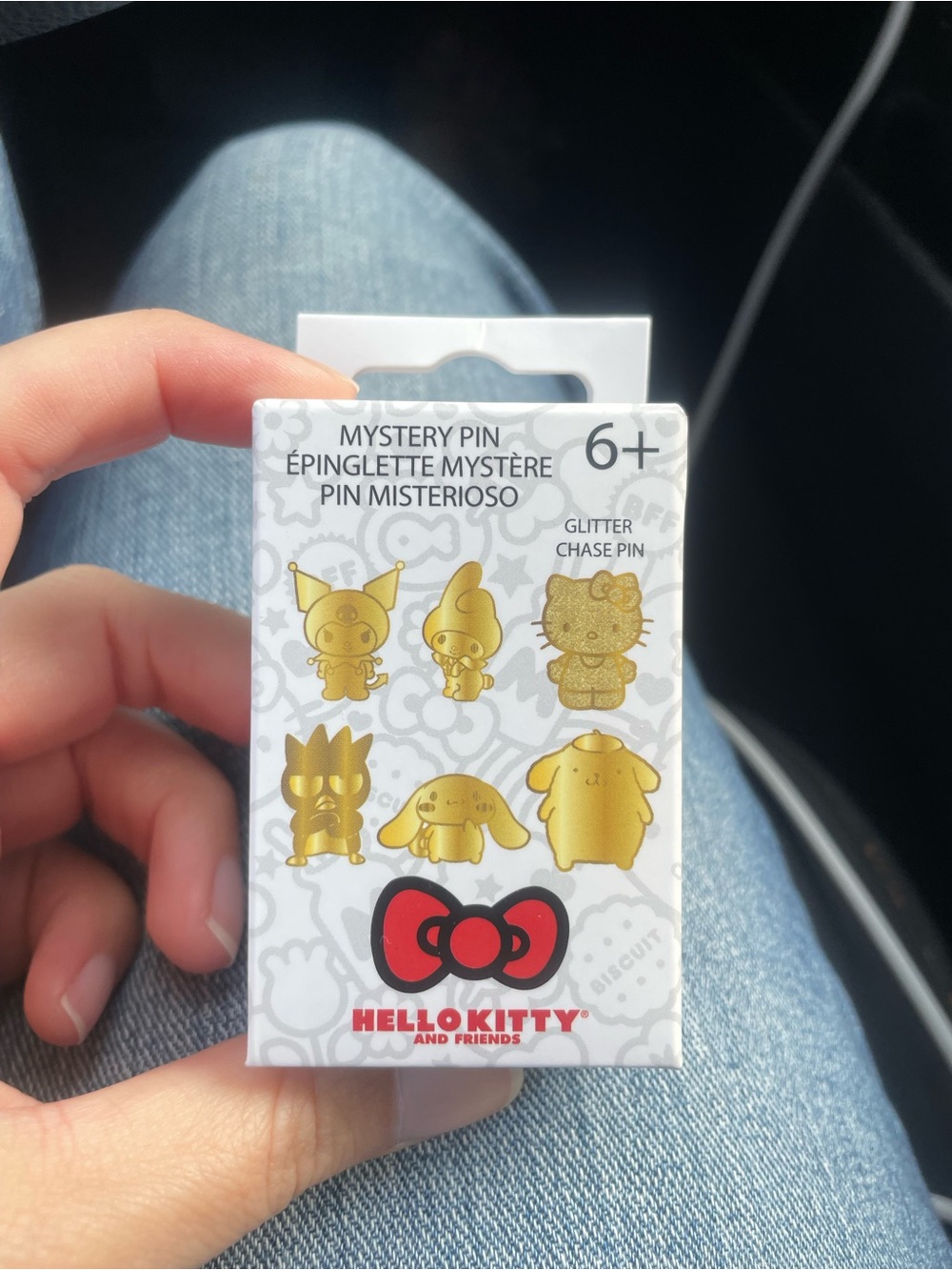 Sanrio Hello Kitty & Friends Gold Mystery Pin (New/Sealed Box
